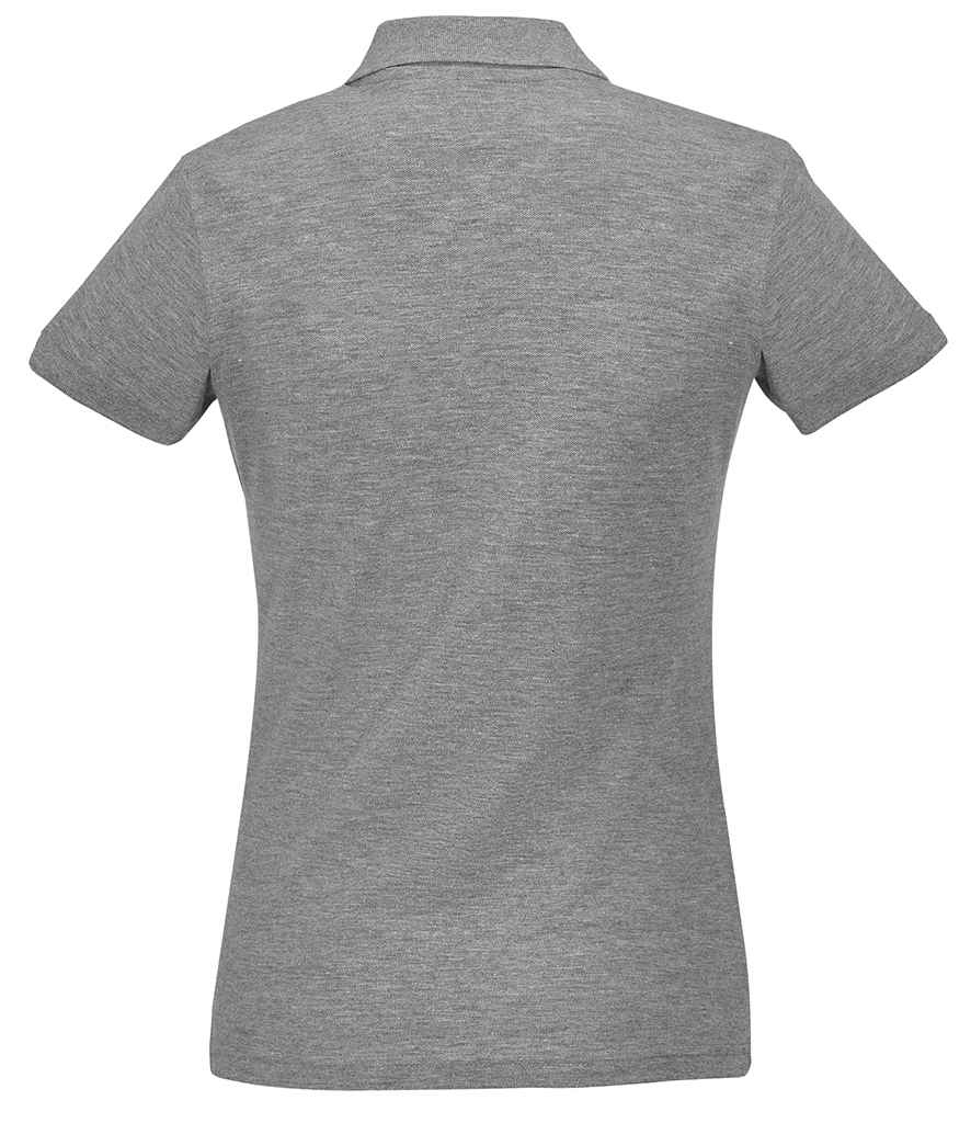 SOL'S Ladies Passion Cotton Piqué Polo Shirt - Grey Marl