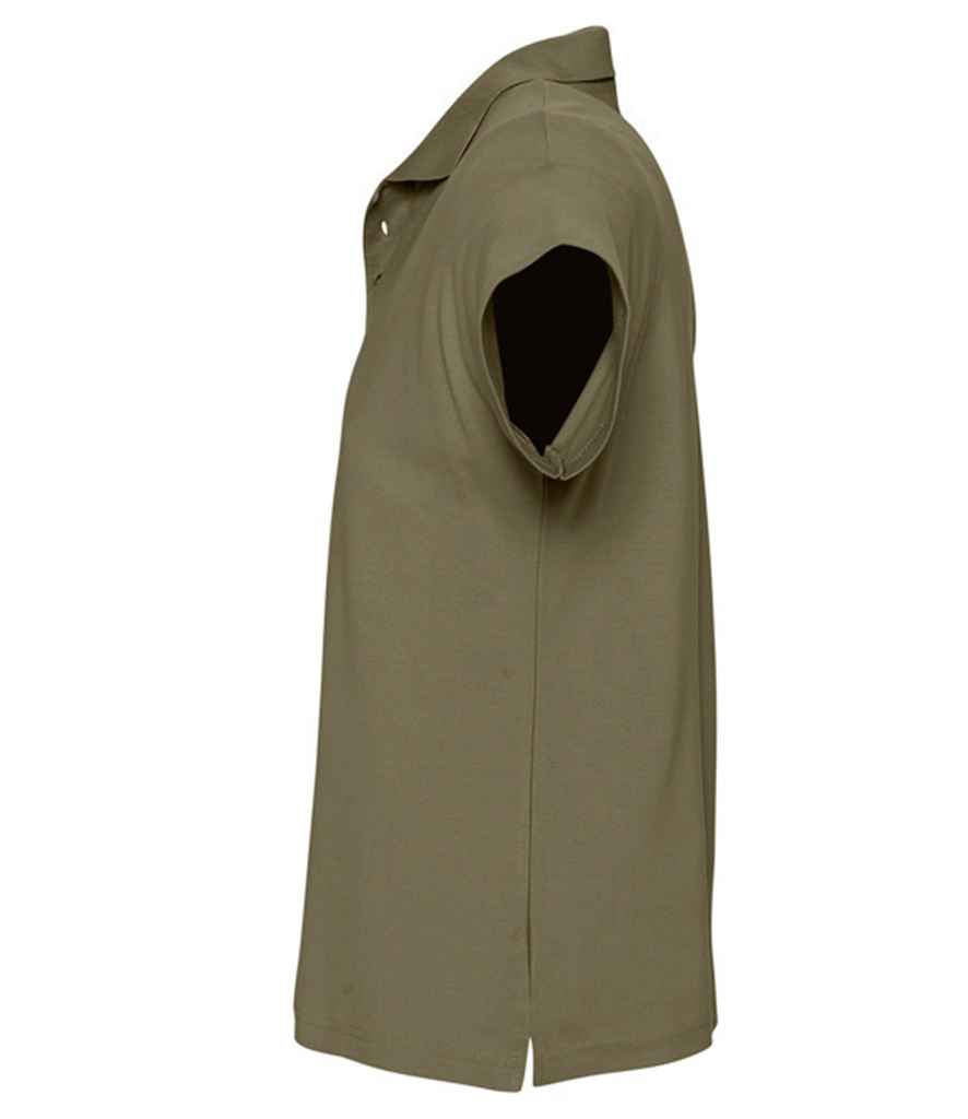 SOL'S Summer II Cotton Piqué Polo Shirt - Army