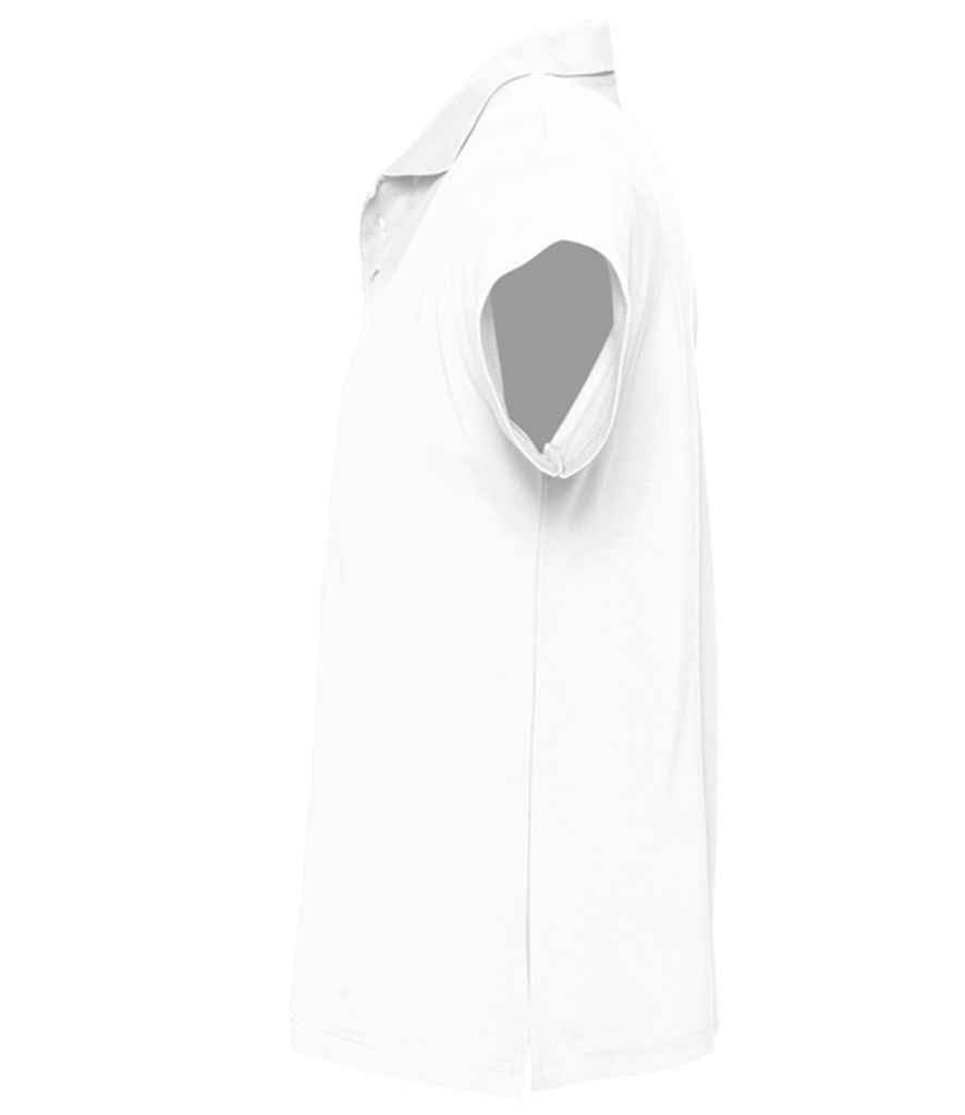 SOL'S Summer II Cotton Piqué Polo Shirt - White