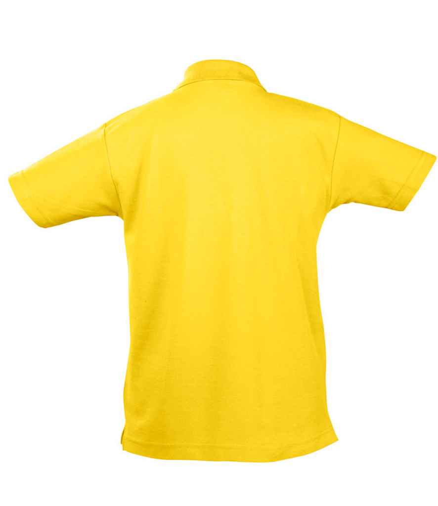 SOL'S Kids Summer II Cotton Piqué Polo Shirt - Gold