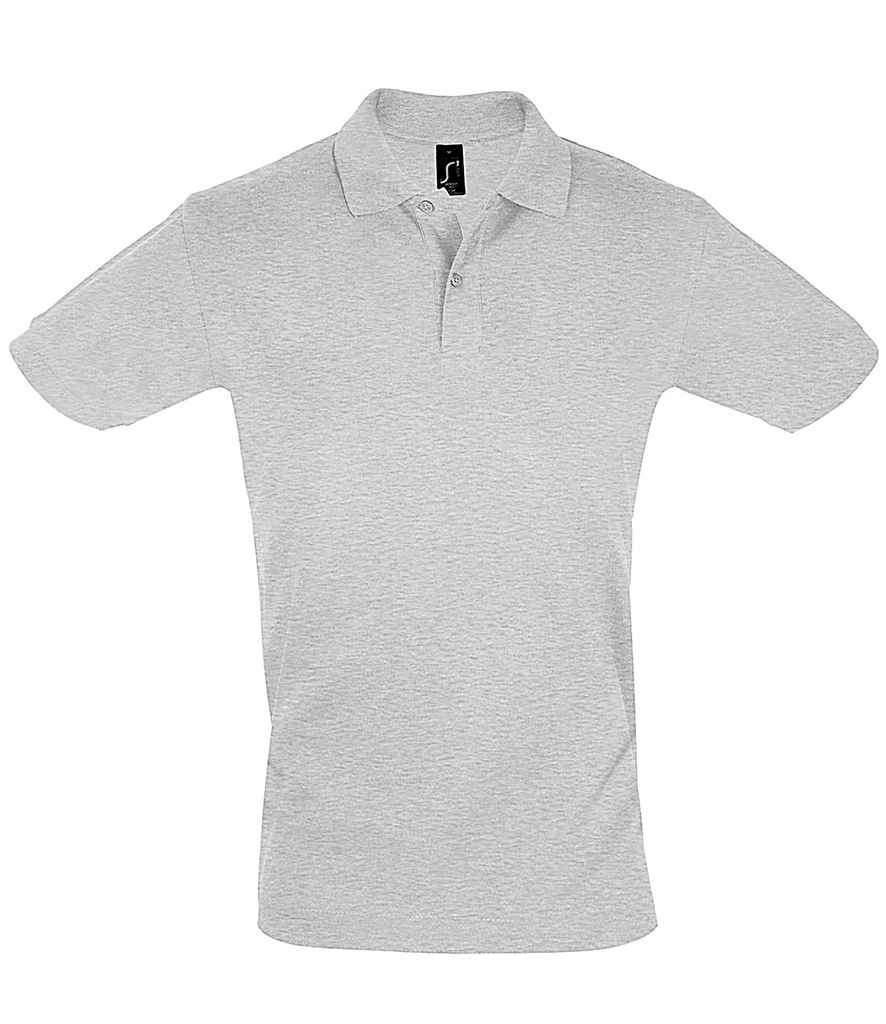 SOL'S Perfect Cotton Piqué Polo Shirt - Grey Marl