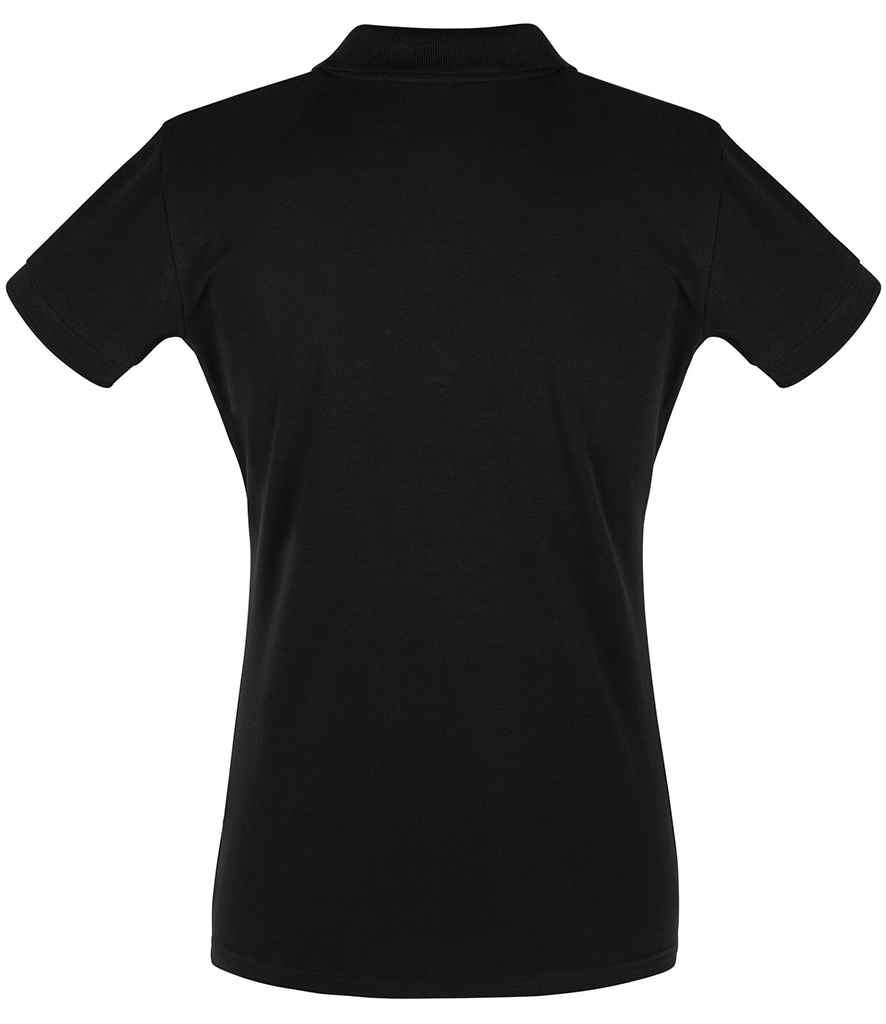 SOL'S Ladies Perfect Cotton Piqué Polo Shirt - Black