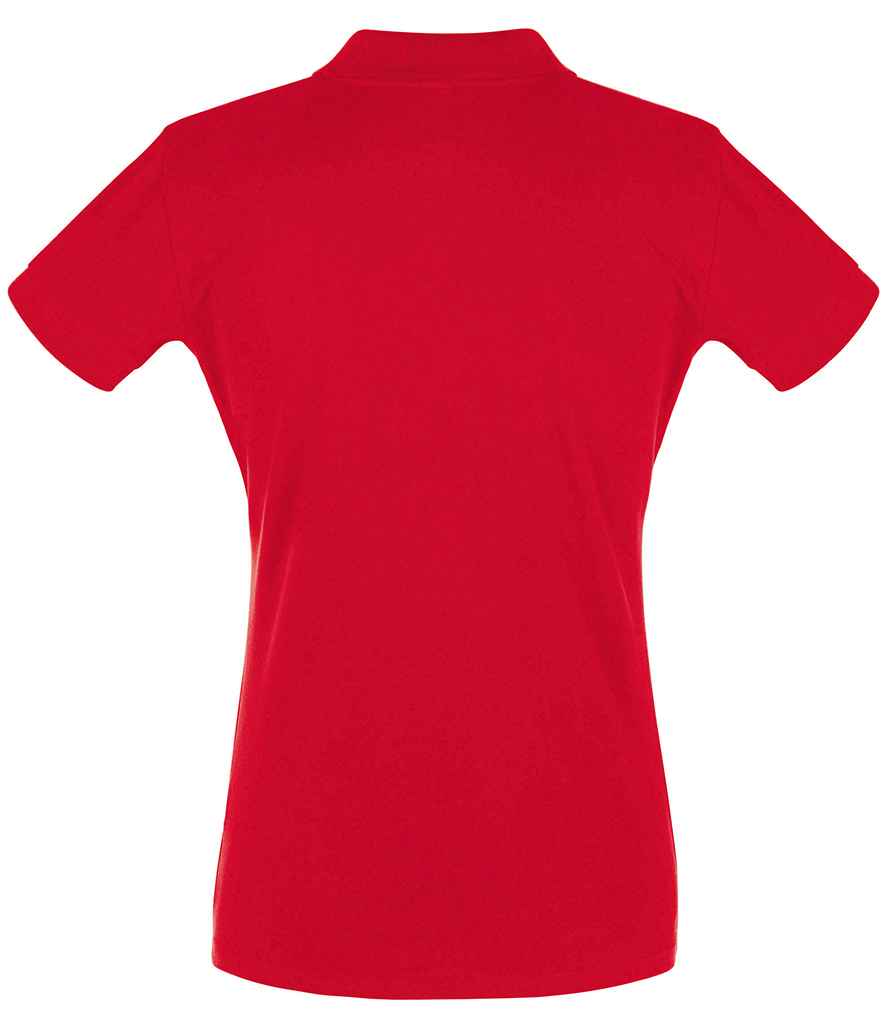 SOL'S Ladies Perfect Cotton Piqué Polo Shirt - Red