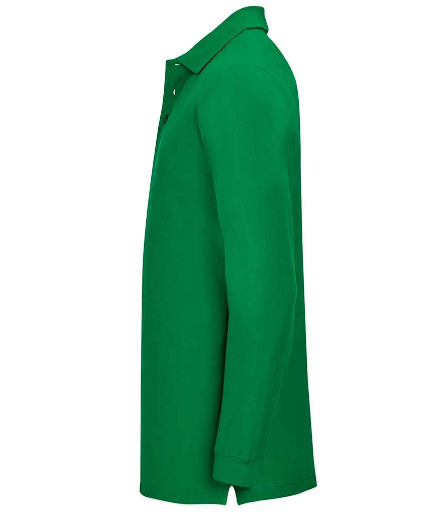 SOL'S Winter II Long Sleeve Cotton Piqué Polo Shirt - Kelly Green