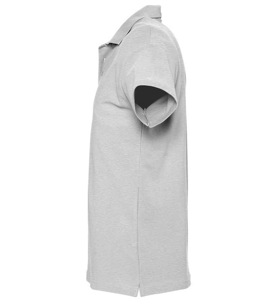 SOL'S Spring II Heavy Cotton Piqué Polo Shirt - Ash