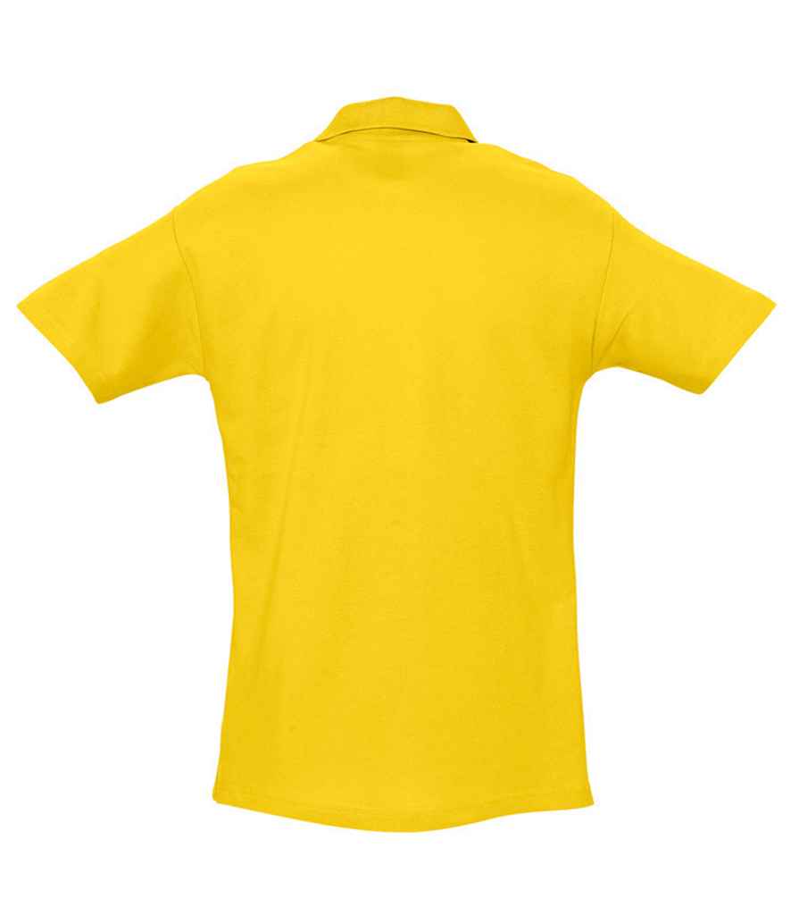 SOL'S Spring II Heavy Cotton Piqué Polo Shirt - Gold