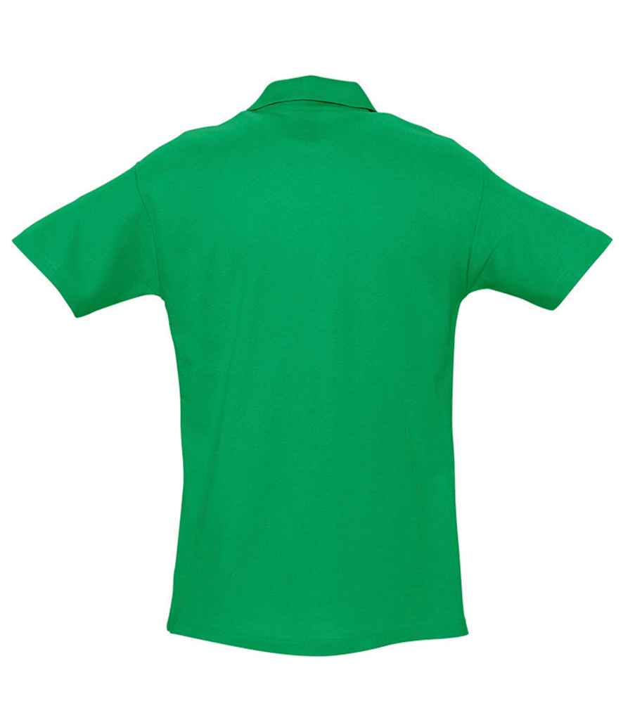 SOL'S Spring II Heavy Cotton Piqué Polo Shirt - Kelly Green
