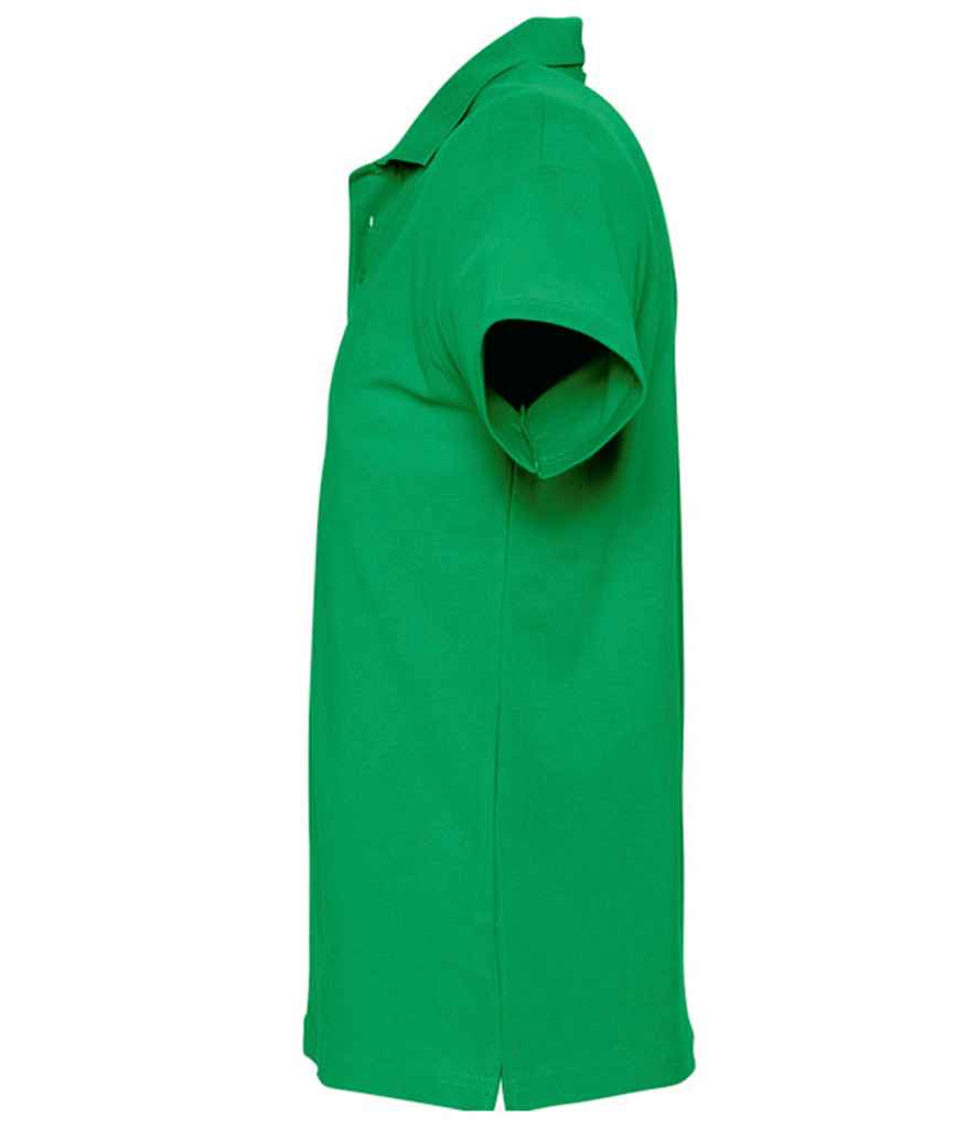 SOL'S Spring II Heavy Cotton Piqué Polo Shirt - Kelly Green