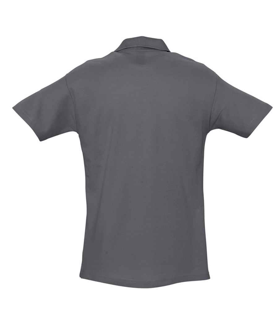 SOL'S Spring II Heavy Cotton Piqué Polo Shirt - Mouse Grey