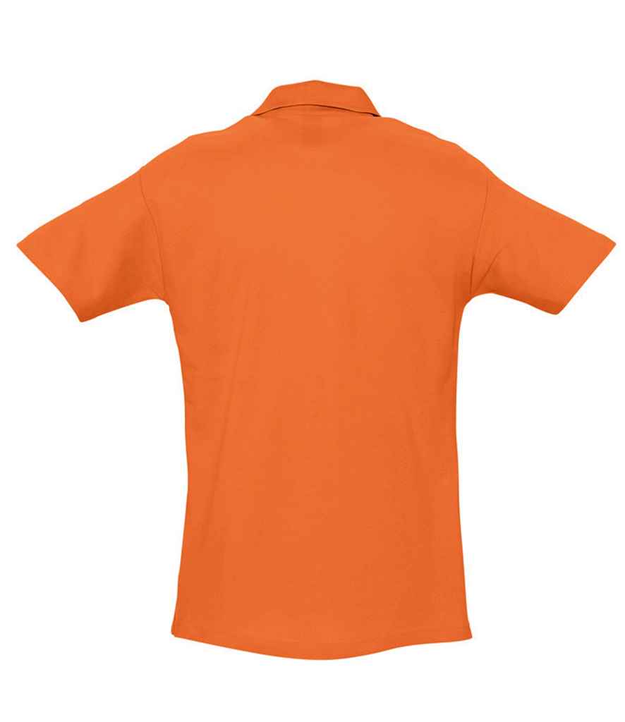 SOL'S Spring II Heavy Cotton Piqué Polo Shirt - Orange