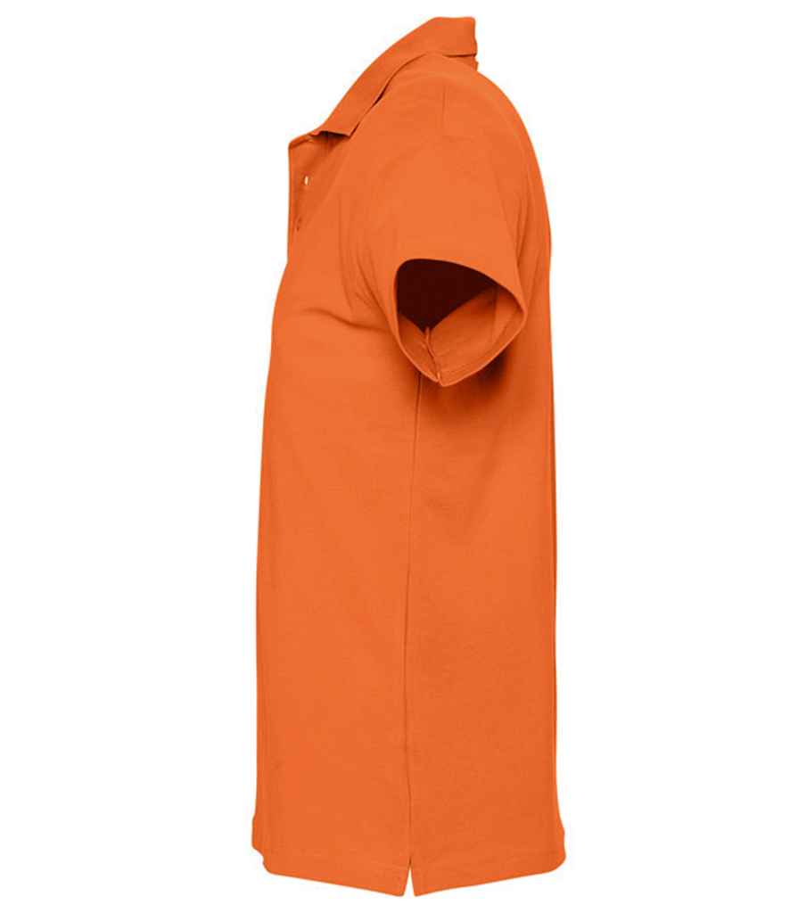 SOL'S Spring II Heavy Cotton Piqué Polo Shirt - Orange