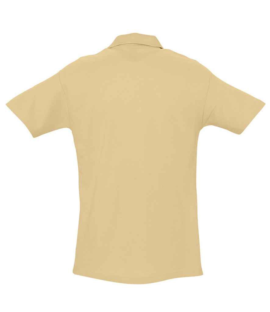 SOL'S Spring II Heavy Cotton Piqué Polo Shirt - Sand