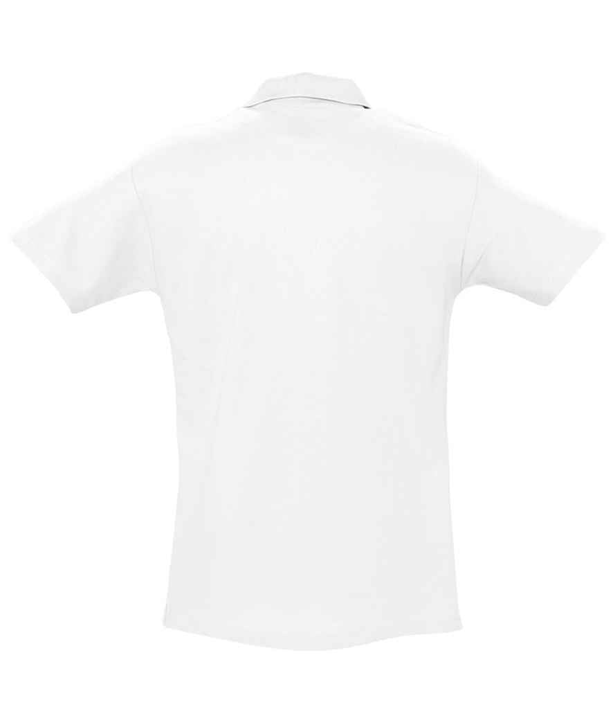 SOL'S Spring II Heavy Cotton Piqué Polo Shirt - White