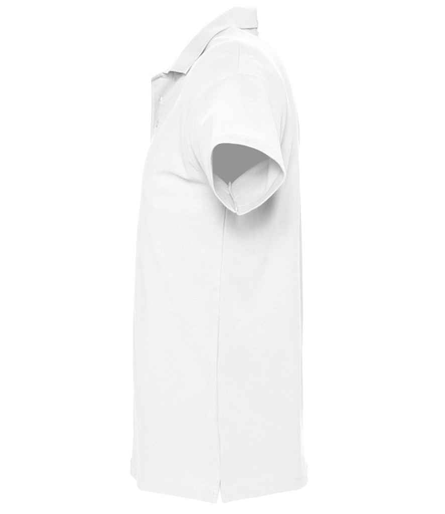 SOL'S Spring II Heavy Cotton Piqué Polo Shirt - White
