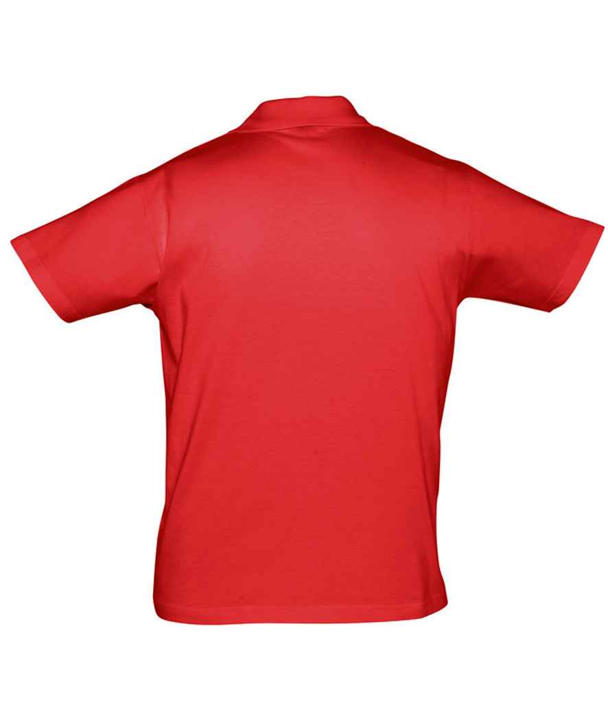 SOL'S Prescott Cotton Jersey Polo Shirt - Red