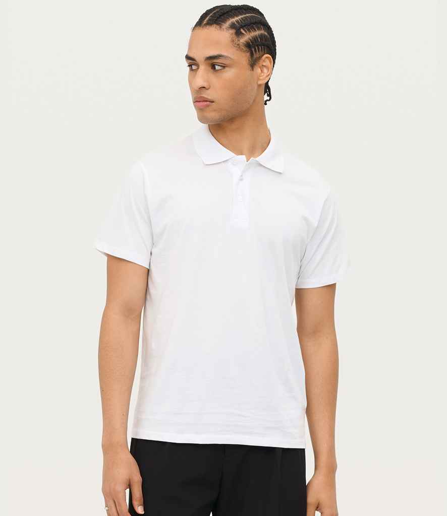 SOL'S Prescott Cotton Jersey Polo Shirt - White