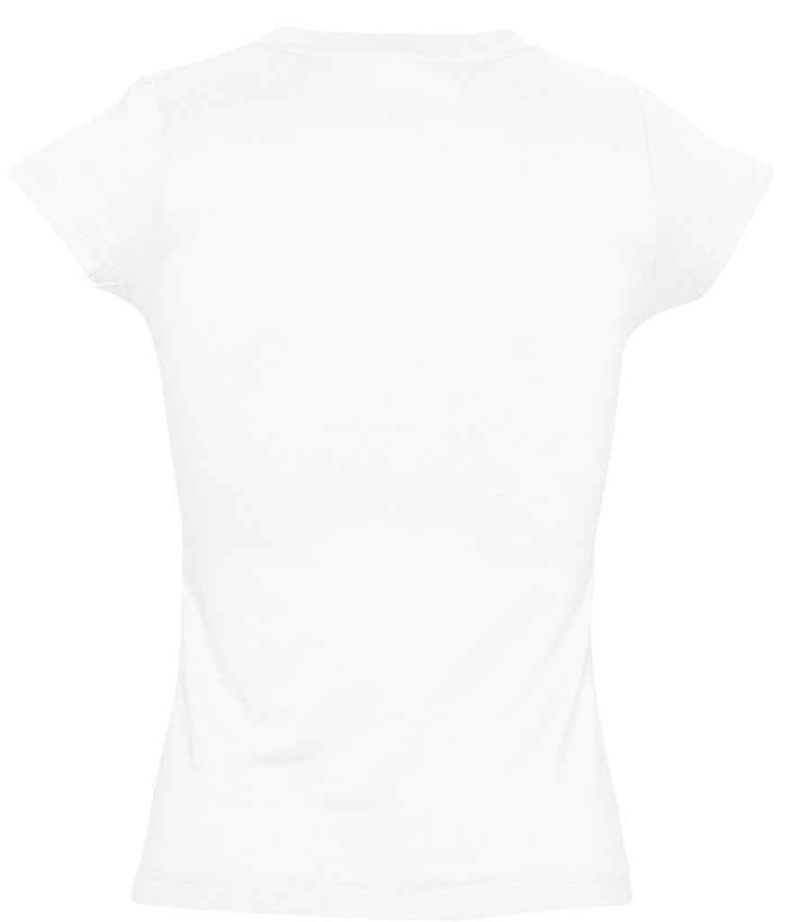 SOL'S Ladies Moon V Neck T-Shirt - White