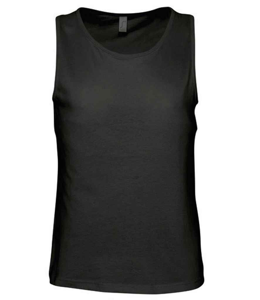 SOL'S Justin Tank Top - Deep Black