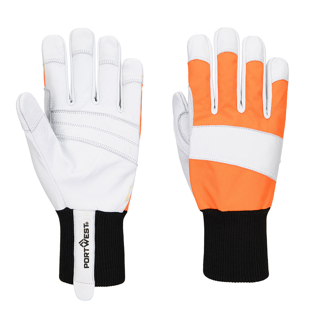 Chainsaw 150 Goat Leather Glove Class 1 - Orange