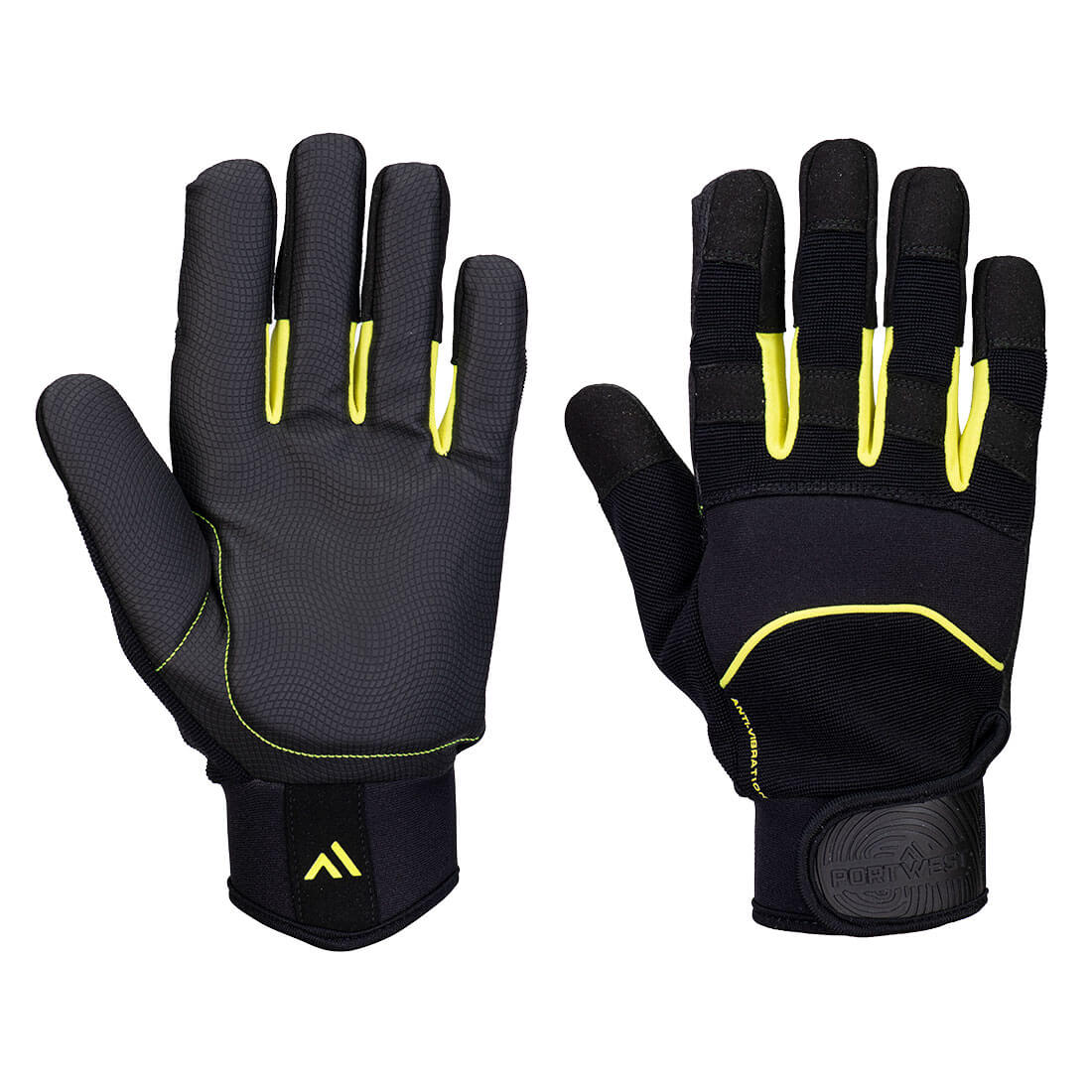 Anti-Vibration B600 PU Mechanical Glove - Black