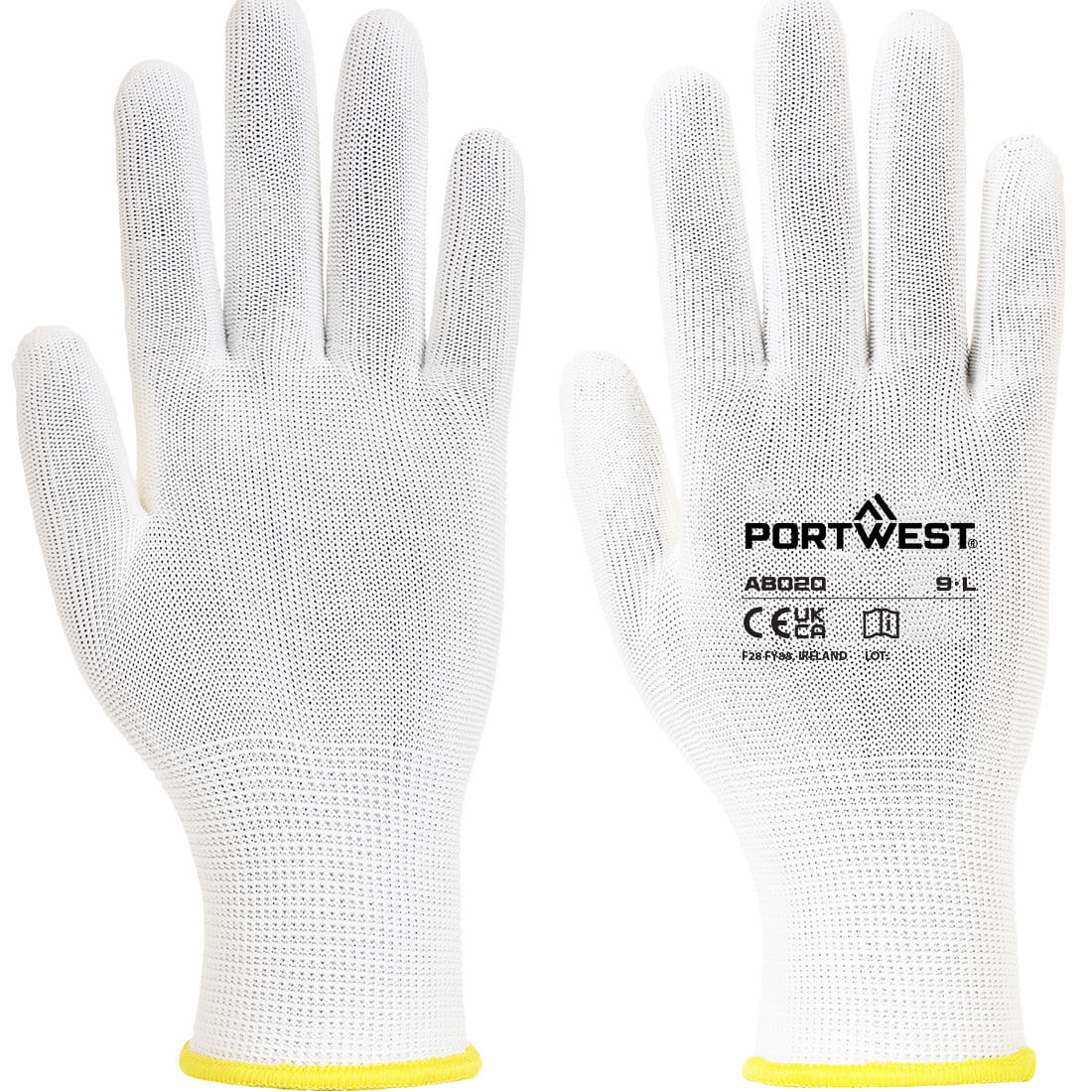 Liner 13 Assembly Glove Full Box (360 Pairs) - White