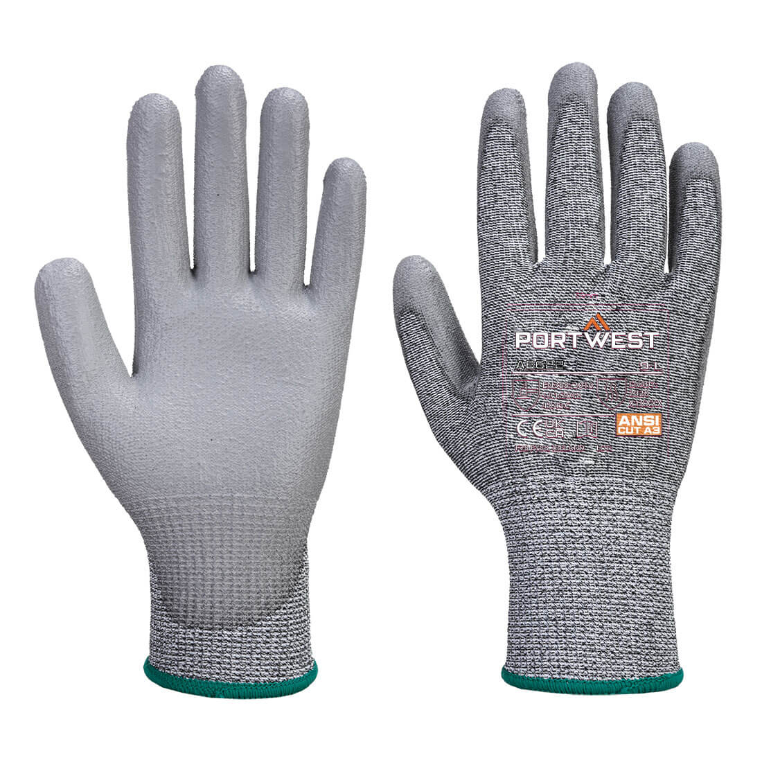 Cut C13 PU Essential Multipack (Pk12) - Grey