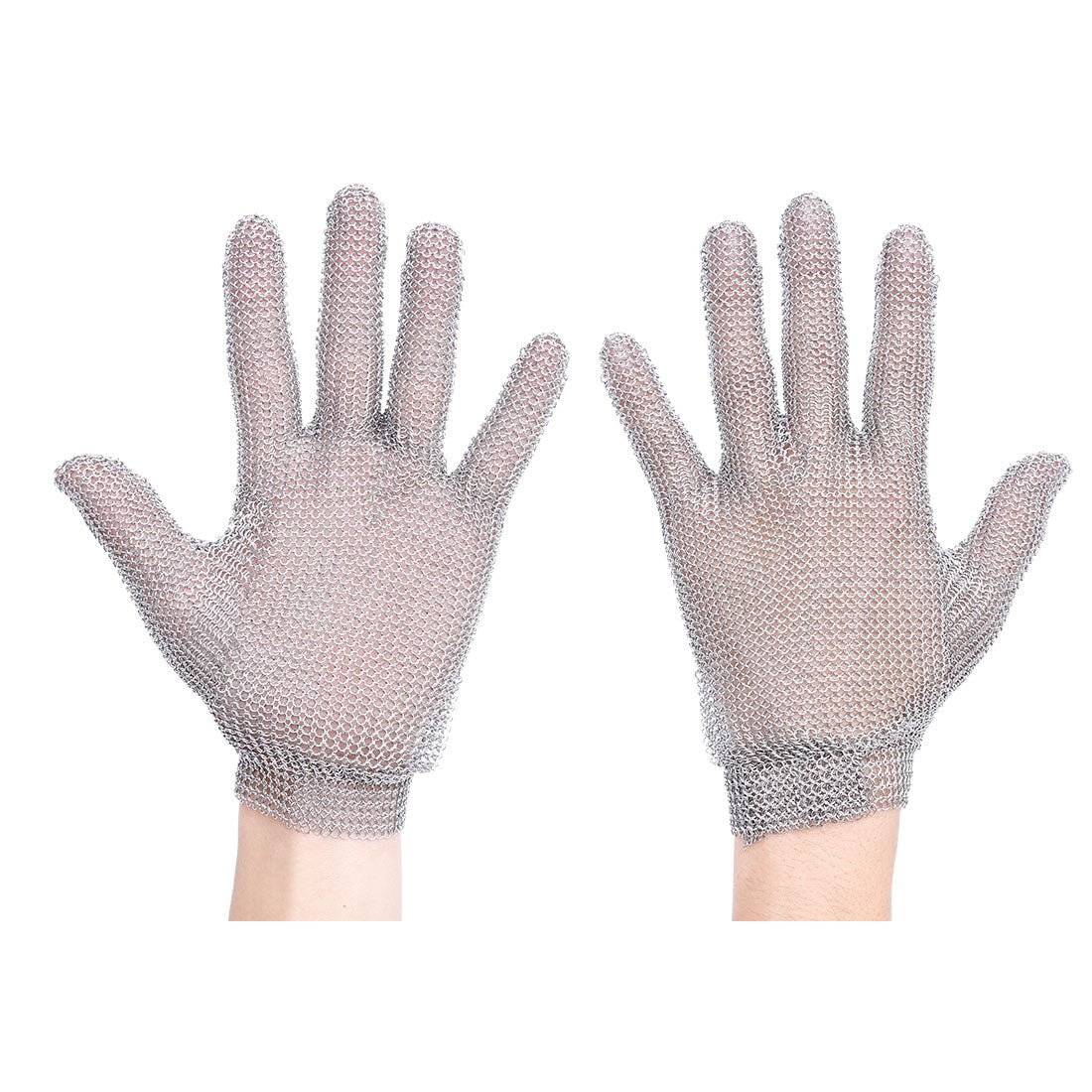 Chainmail Glove - Silver