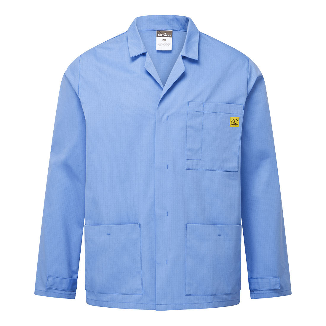 Anti-Static ESD Lab Jacket - Hamilton Blue