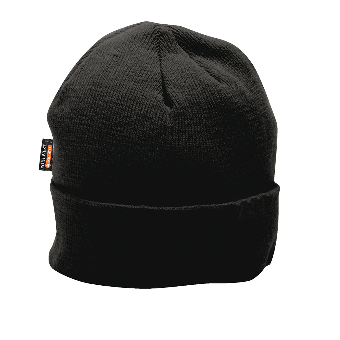Insulated Knit Beanie - Black