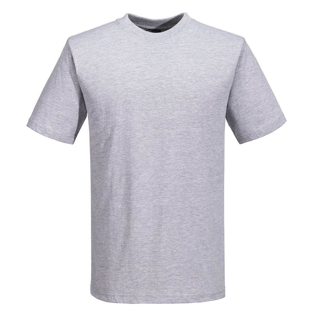Turin Cotton T-Shirt S/S - Heather Grey