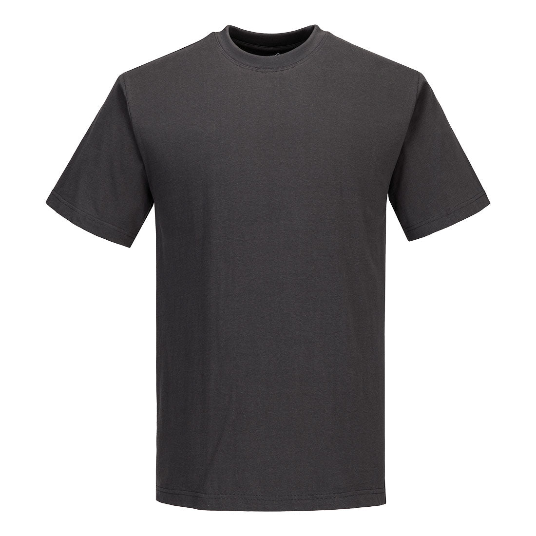 Turin Cotton T-Shirt S/S - Metal Grey