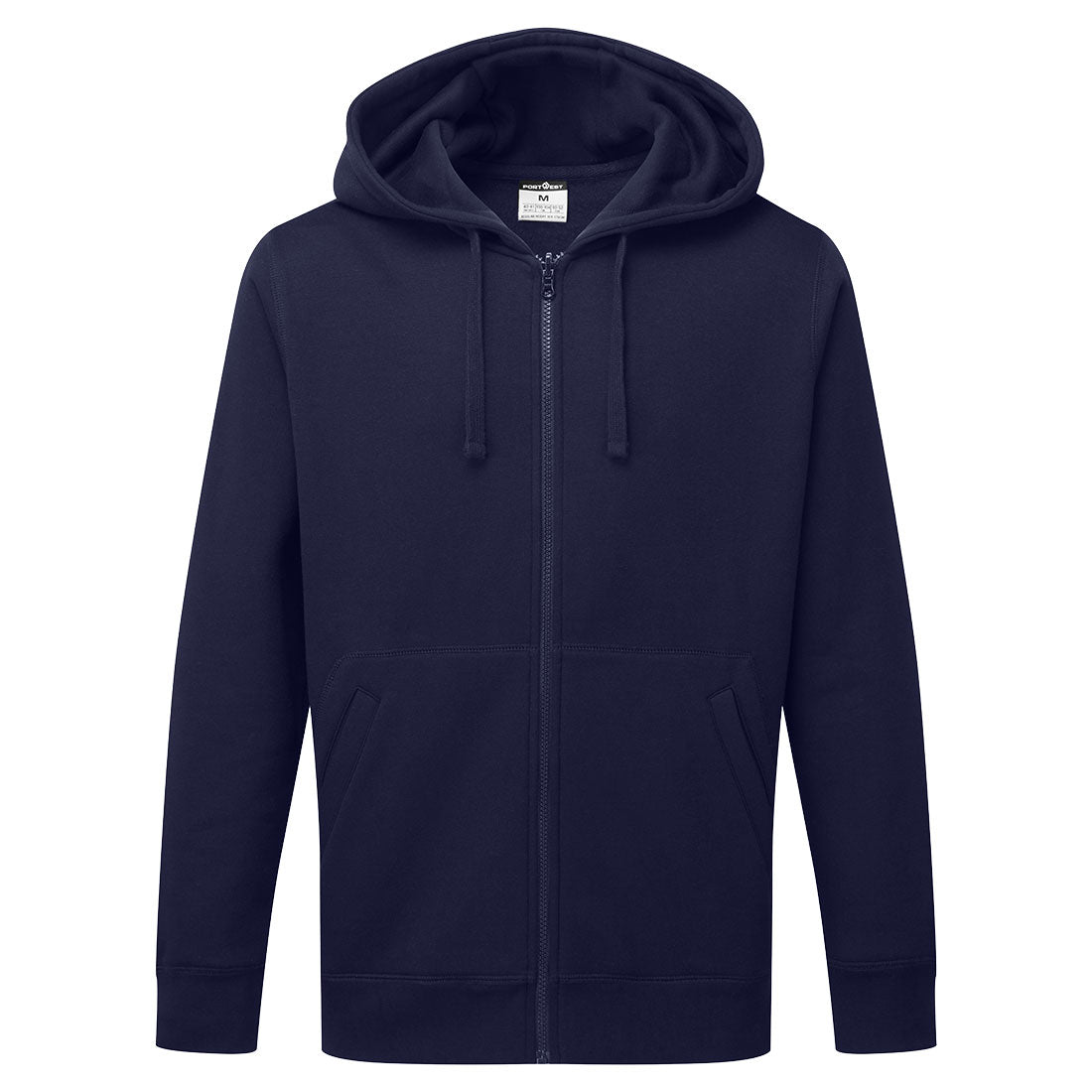 Zipped Hoodie - Navy (NVR)