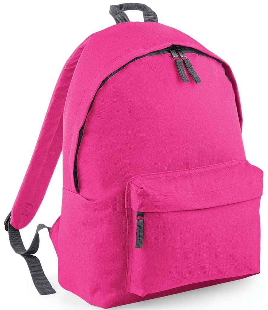 BG125B Fuchsia/Graphite Grey Front
