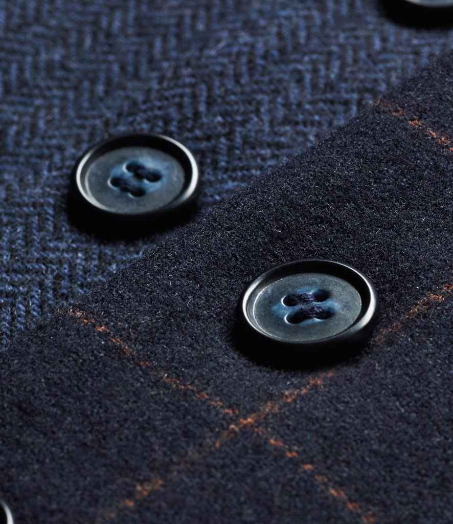 BK521 navy check Detail