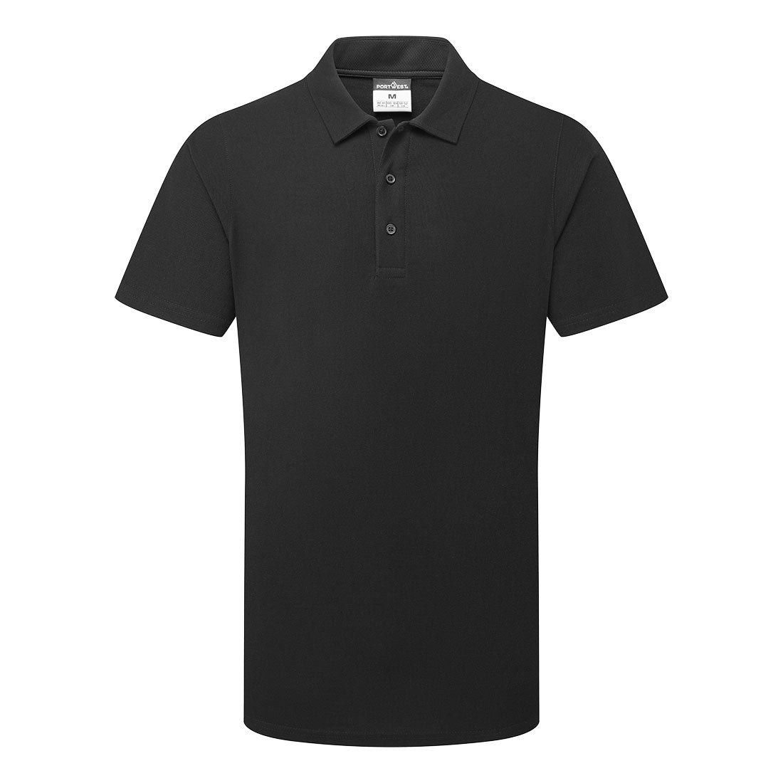 Mesh Air Pro Polo Shirt S/S - Black