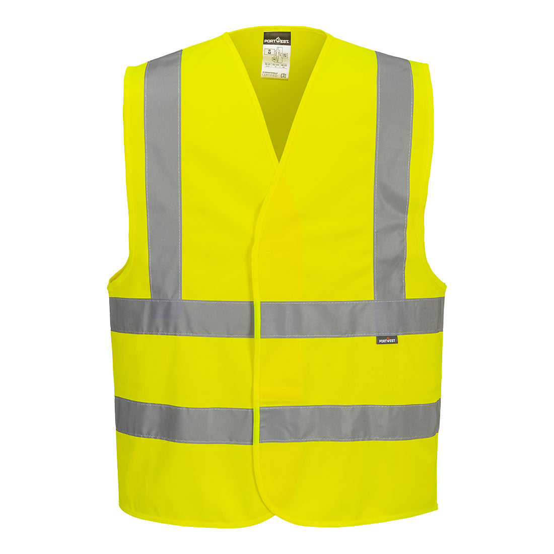 Hi-Vis Band and Brace Vest - Yellow