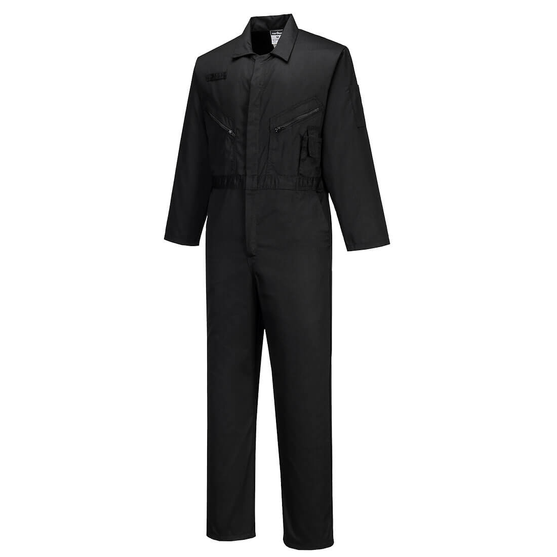 Liverpool Zip Coverall - Black