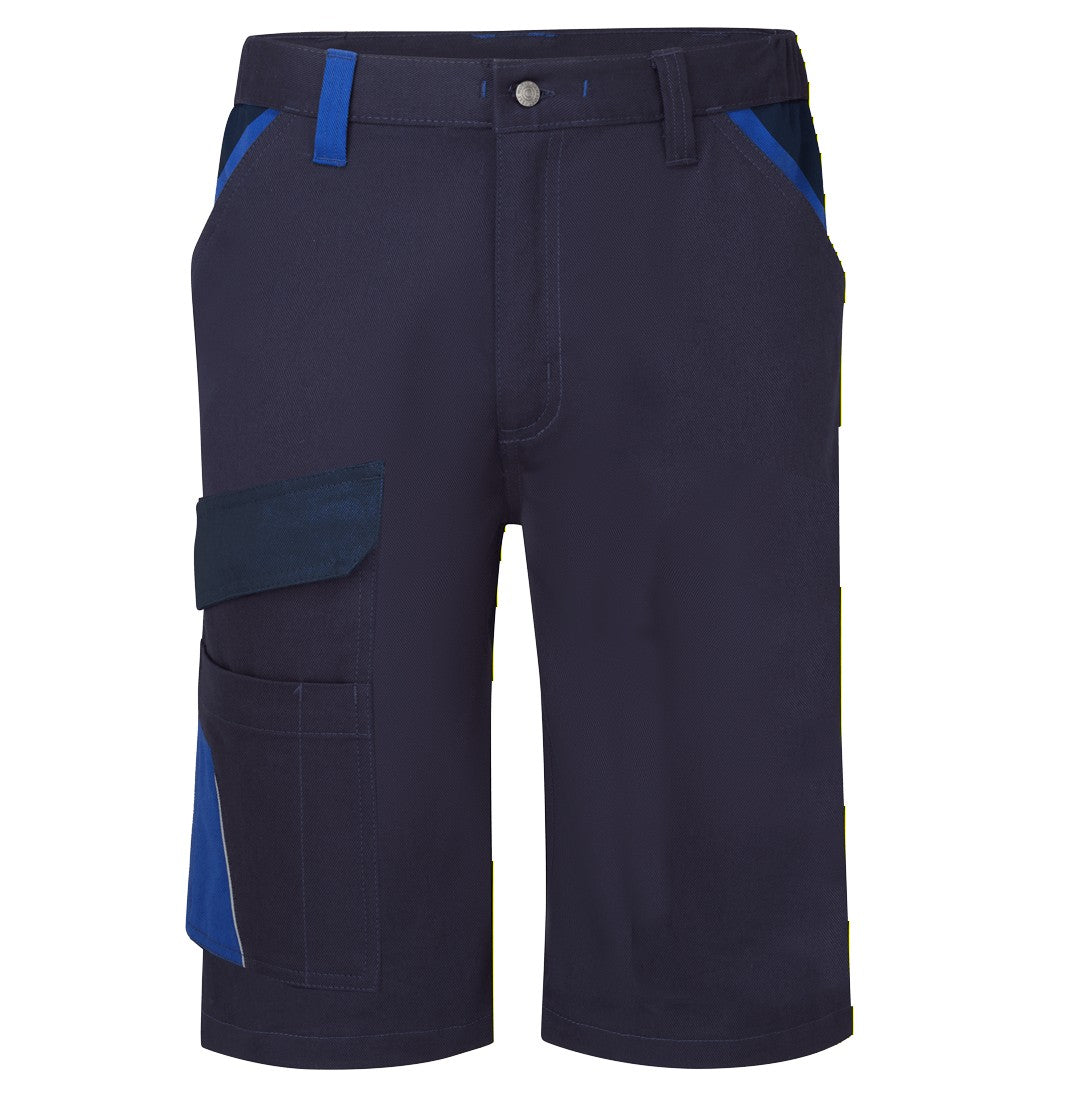 WX1 Two Tone Cotton Shorts - Navy/Royal