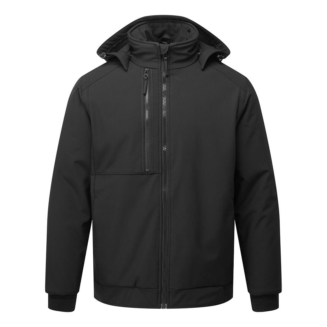 WX2 Eco Hooded Insulated Softshell (2L) - Black