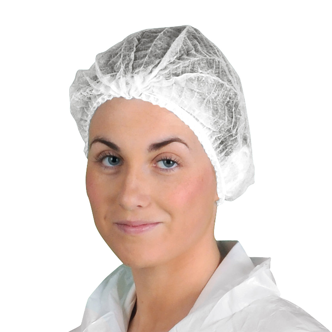 PP Disposable Mob Cap (PK3000) - White