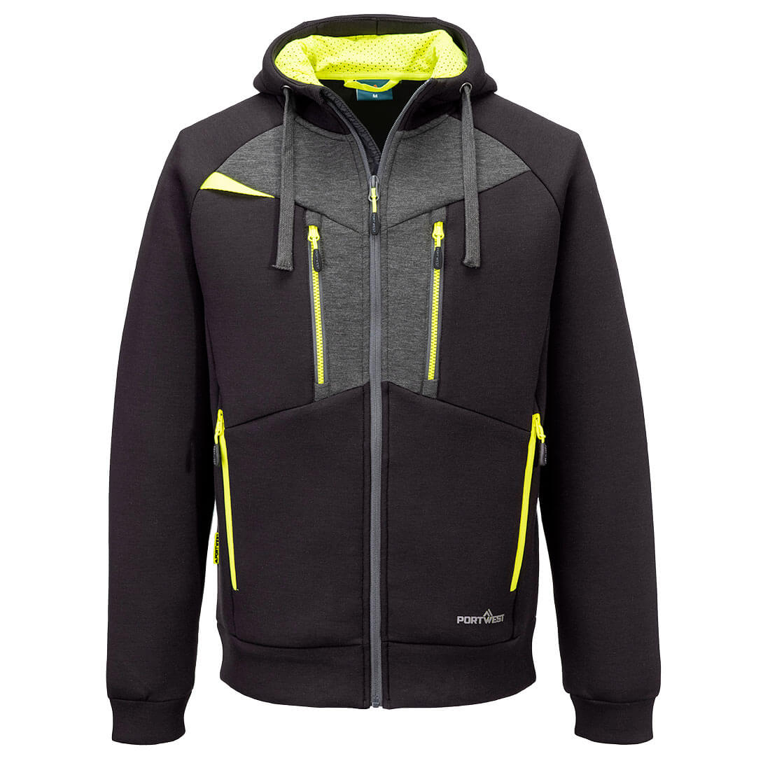 DX4 Zipped Hoodie - Black
