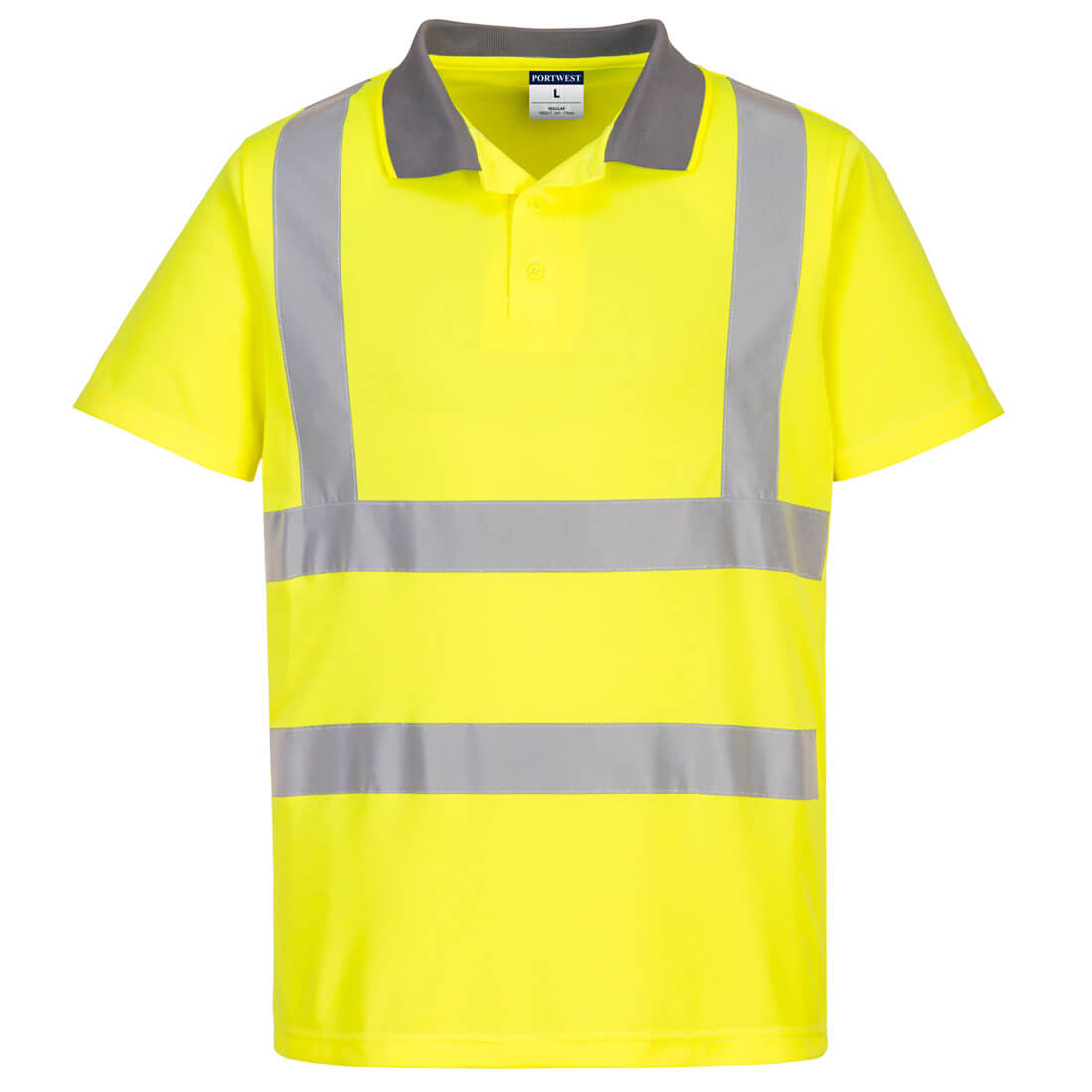 Eco Hi-Vis Polo Shirt S/S (6 Pack) - Yellow
