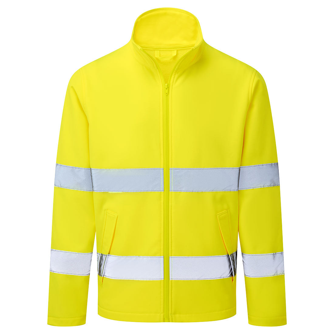 ES1 Essential Hi-Vis Softshell Jacket (2L) - Yellow
