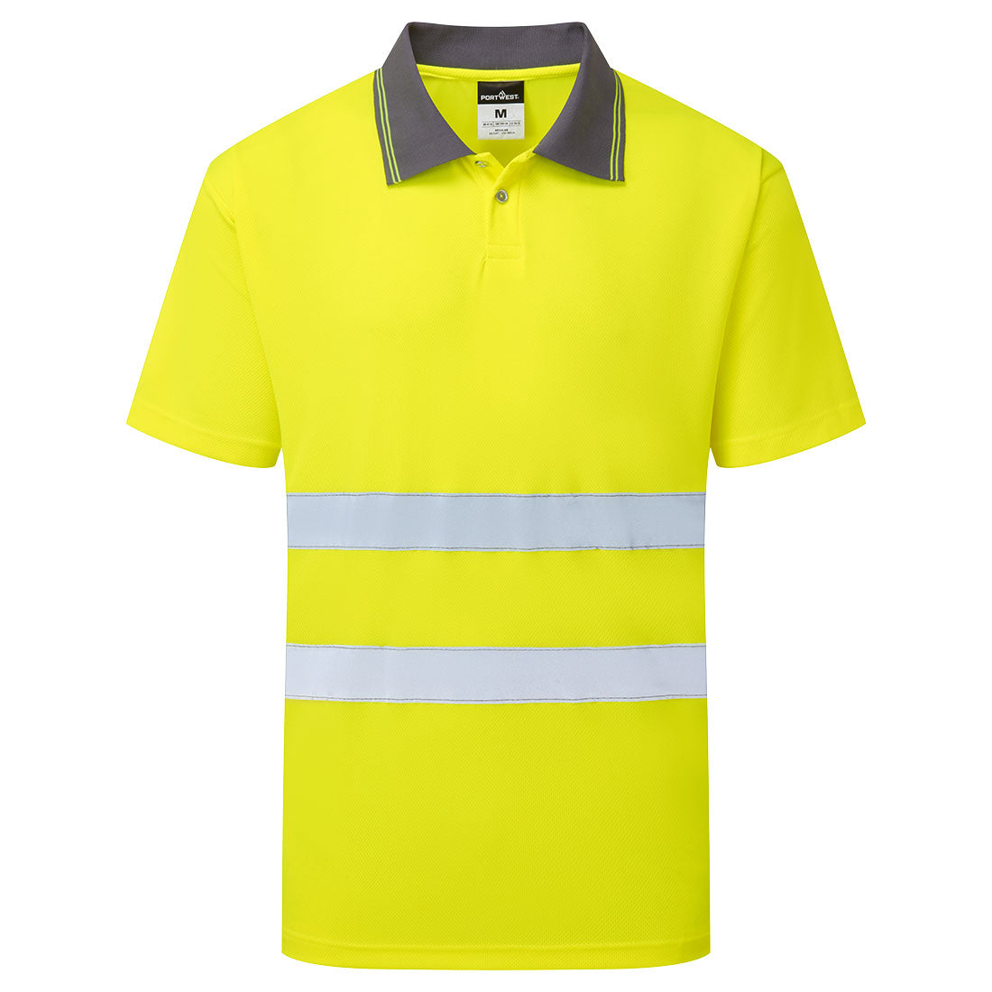 ES1 Essential Hi-Vis Polo Shirt S/S - Yellow
