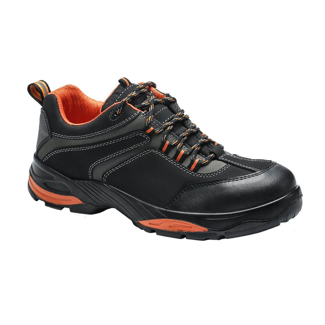 Composite Nubuck Leather Low Shoe S3S HRO FO SR - Black