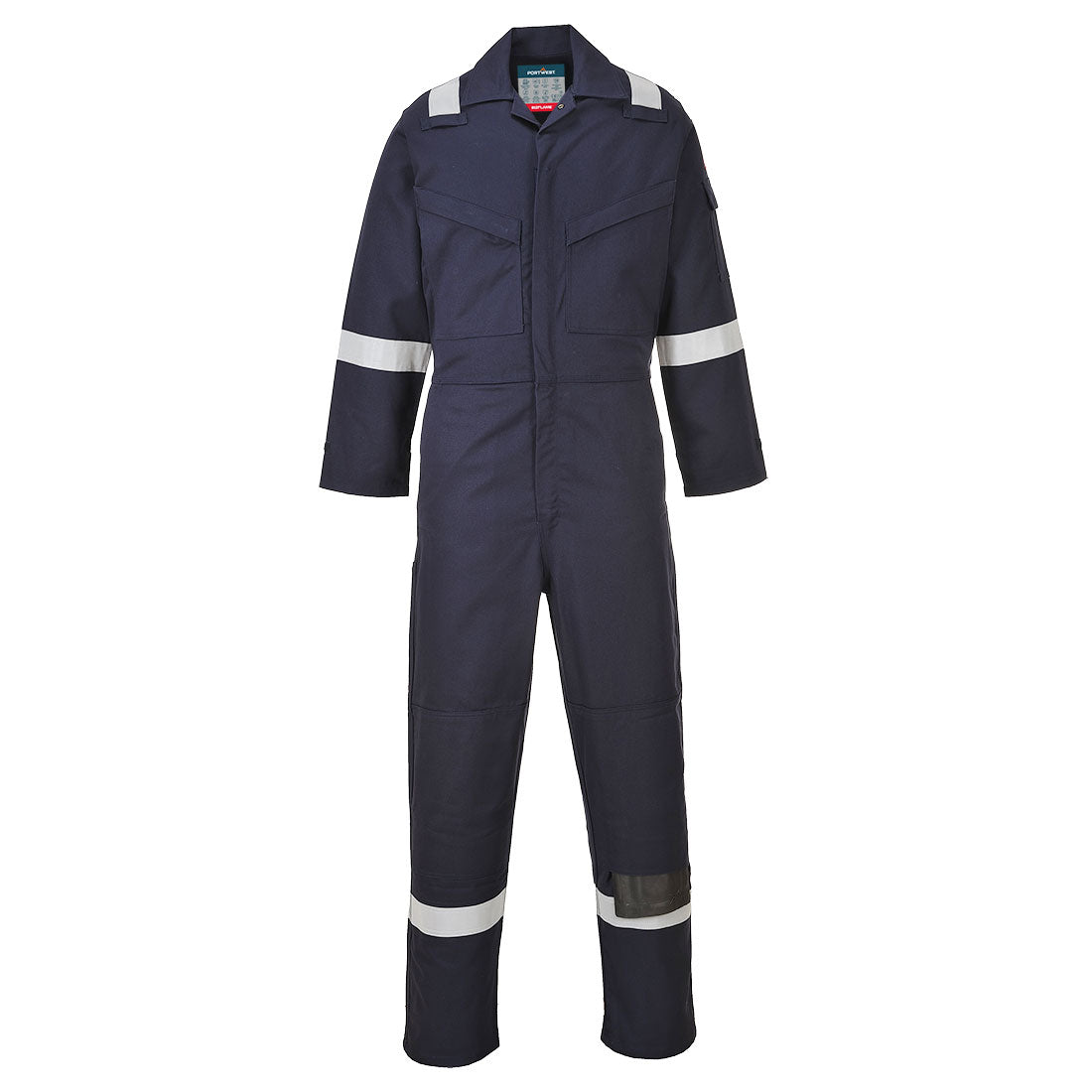 Bizflame Work FR Coverall - Navy