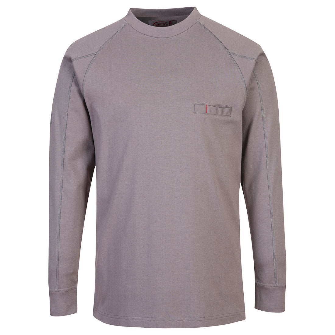 Bizflame Knit FR Long Sleeve T-Shirt - Grey
