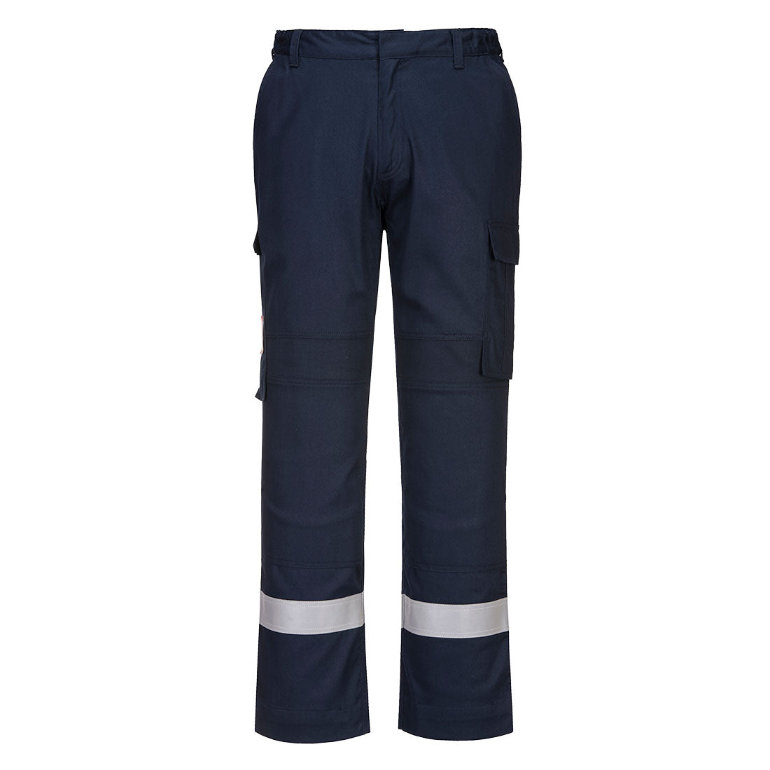 Bizflame Work Lightweight Stretch Panelled FR Trousers - Navy (NVR)