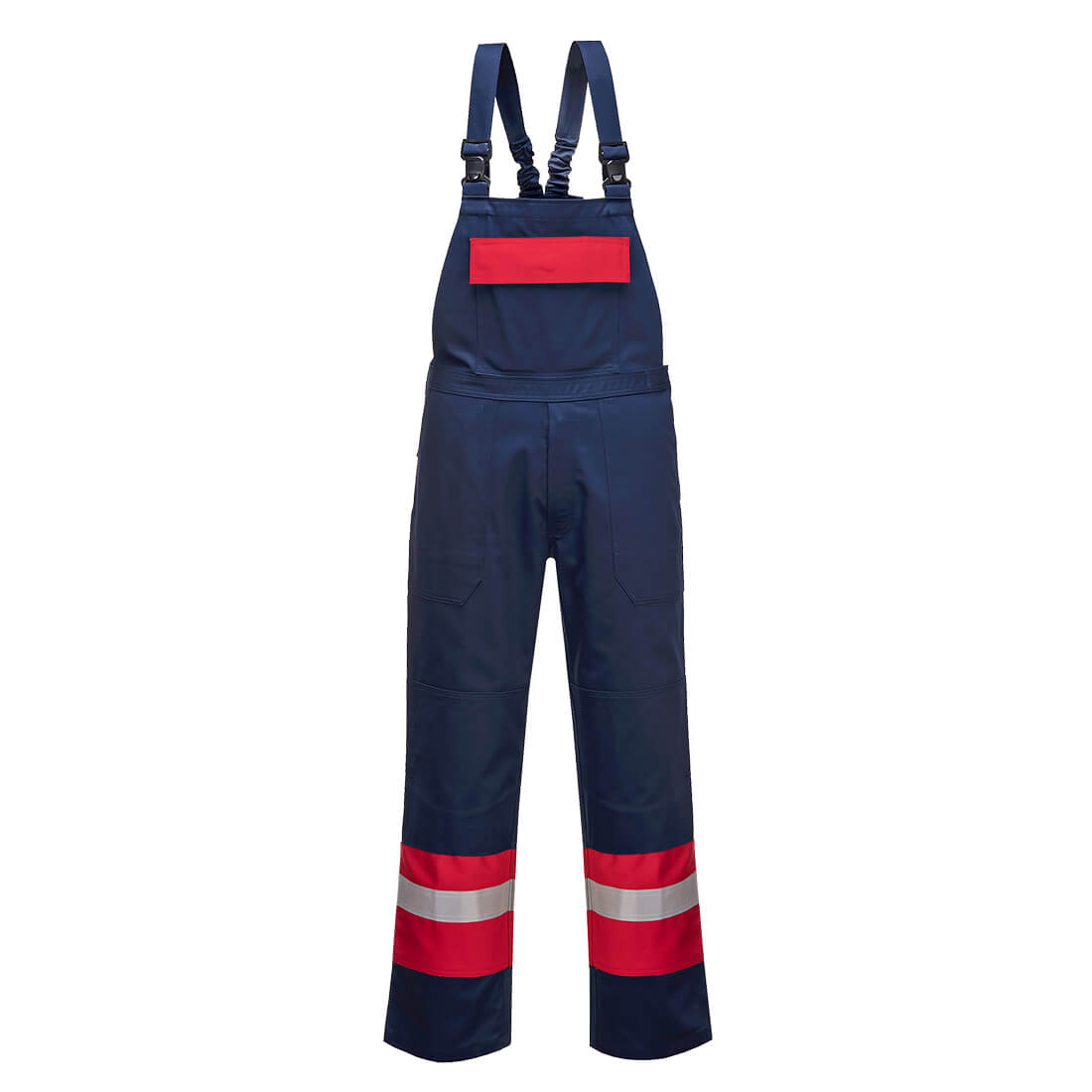 Bizflame Work Two Tone FR Bib and Brace - Navy
