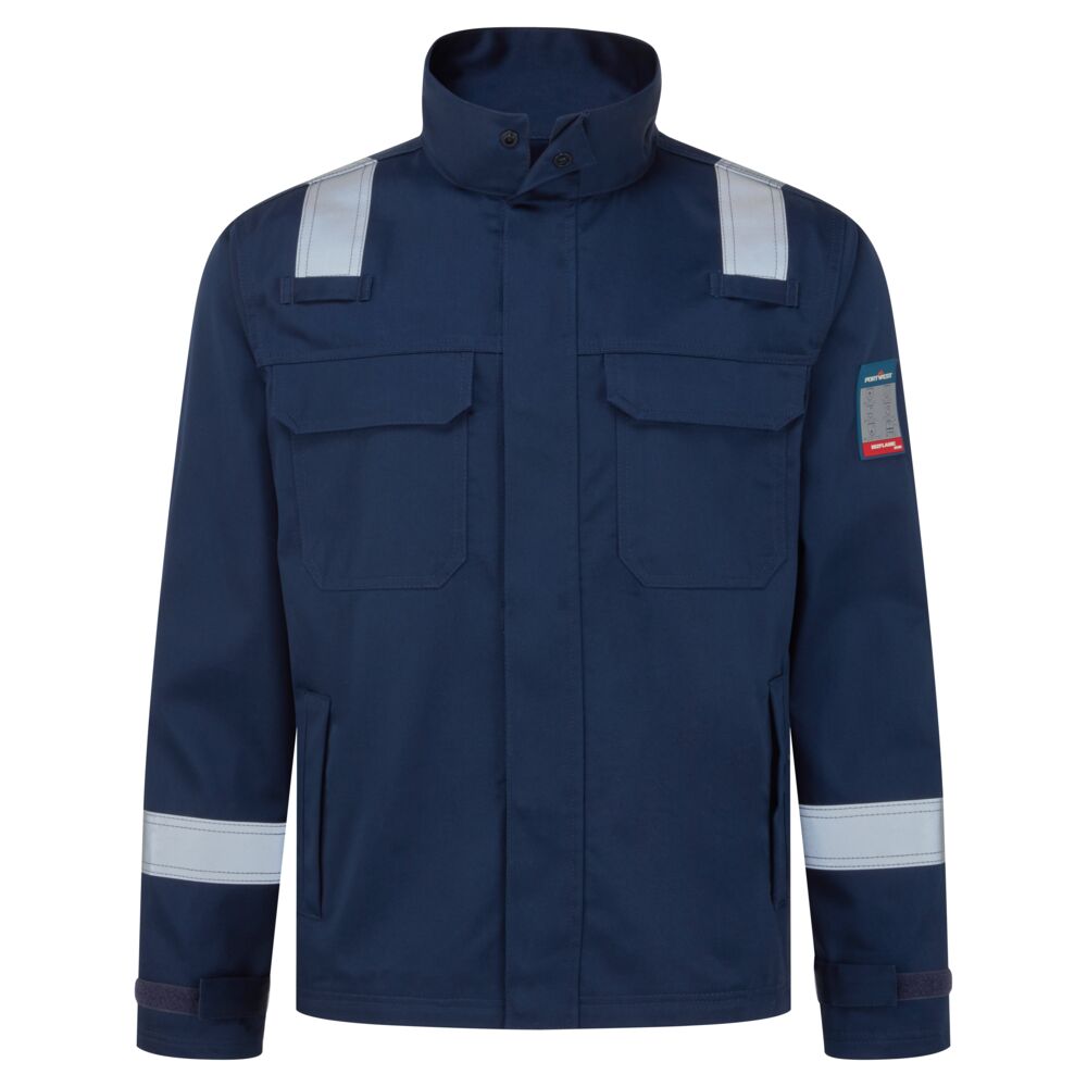 Bizflame Work+ FR Jacket - Navy